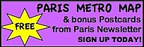 Grab your FREE Paris Metro Map + Newsletter today!