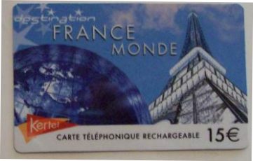 Cheap phone cards in France