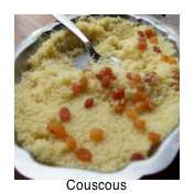 Almost famous French food Couscous tantalises the tastebuds with melt-in-the-mouth meat and vegetables.