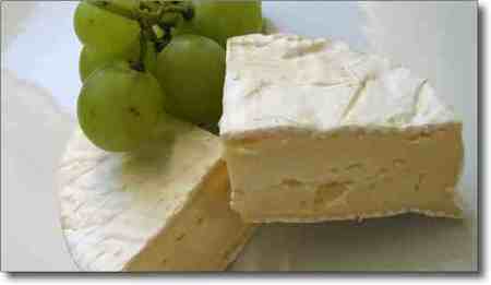 French food and wines - camembert, brie