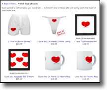 French love phrases are so romantic - say I Love You to someone special today!