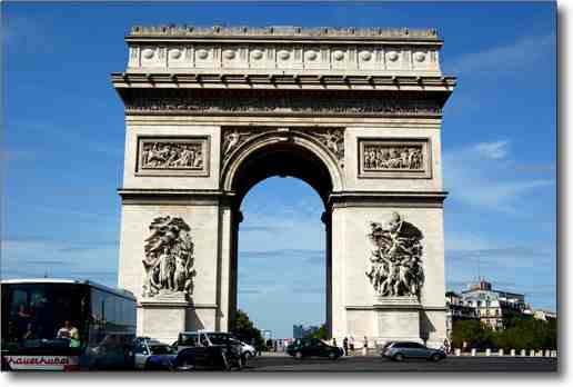 beautiful Arc de Triomphe