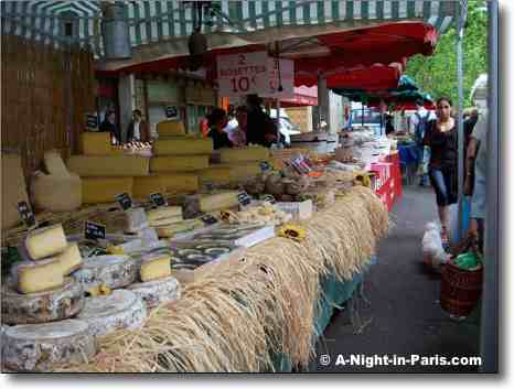 Markets in Paris - cheese