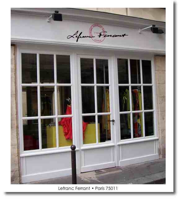 Shopping in Paris at Lefranc Ferrnat is a colour sensation