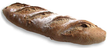 Typical French food - le pain aux noix