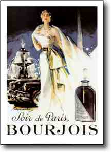 Evening in Paris perfume - created in 1929 by Bourjois, so chic