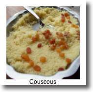 Almost famous French food Couscous tantalises the tastebuds with melt-in-the-mouth meat and vegetables.