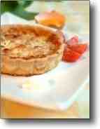 French food and wines quiche 01