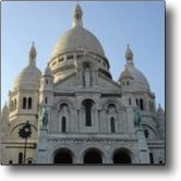 History of Montmartre - the beautiful Sacre Coeur (Sacred Heart Church)