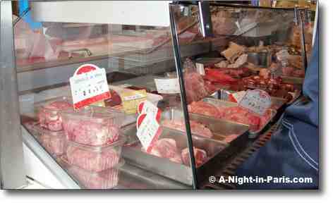 Market in Paris - beef