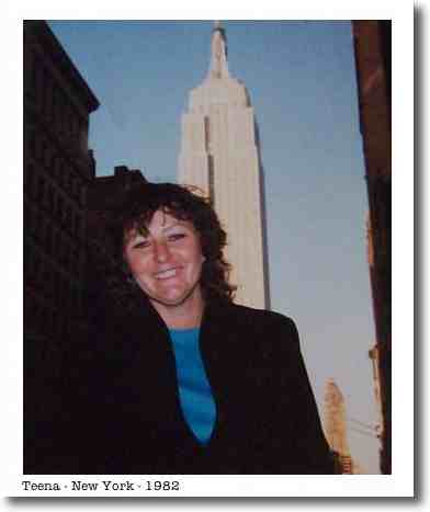 Teena Hughes in New York, 1982