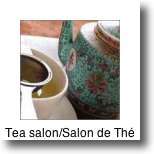 Why not savour the huge variety of teas in the many Salons de Thés